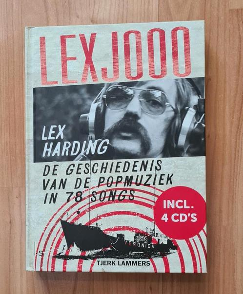 Lex Harding - De Lexjooo + 4 cd's krasvrij NIEUW, Boeken, Muziek, Zo goed als nieuw, Artiest, Ophalen of Verzenden