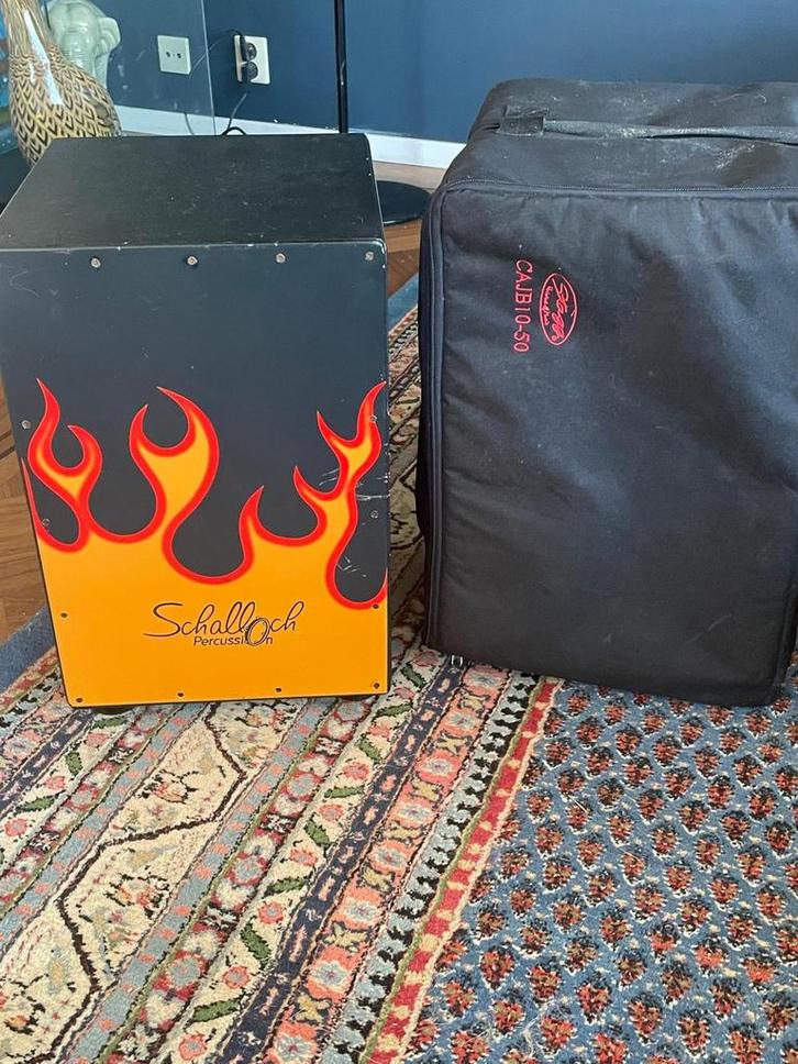 Schalloch Cajon - Percussie Instrument, Muziek en Instrumenten, Percussie, Gebruikt, Trommel, Ophalen