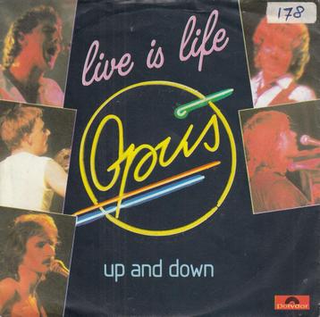 Vinyl-Single- 1985 - Opus – Live Is Life beschikbaar voor biedingen