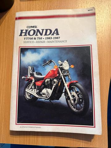 Honda VT700/750 Reparatiehandleiding 1983-1987 beschikbaar voor biedingen