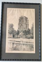 Tekening van H. Estgerbuh ingelijst, Leeuwarden Oldehove, Ophalen