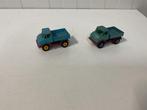 2 Unimog van Matchbox vintage speelgoed, Ophalen, Gebruikt