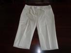 COTTONADE 3/4 offwhite pantalon, Wit, Maat 42/44 (L), Nieuw, Ophalen of Verzenden