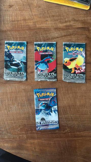 Lege Ex Delta Species Booster en Lege Call of Legends beschikbaar voor biedingen