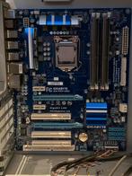 Moederbord Gigabyte GA-P55-UD3 met I5-750, Computers en Software, Moederborden, Gebruikt, DDR3, Ophalen of Verzenden, ATX