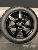 15'' Toyota Yaris sport velgen + winterbanden 4x100 TPMS, 15 inch, Banden en Velgen, Gebruikt, Personenwagen