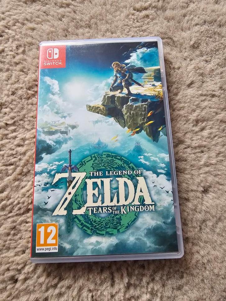 The Legend of Zelda: Tears of the Kingdom - Switch, Spelcomputers en Games, Games | Nintendo Switch, Zo goed als nieuw, Avontuur en Actie