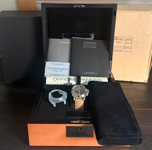 Panerai PAM00390 Limited Boutique edition 44 mm full set, Sieraden, Tassen en Uiterlijk, Horloges | Heren, Zo goed als nieuw, Polshorloge