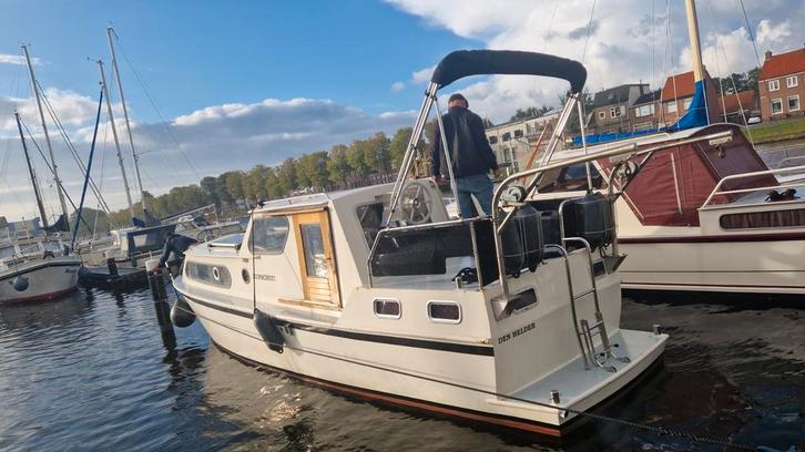 Kruiser motorboot 9,50 meter, Watersport en Boten, Motorboten en Motorjachten, Gebruikt, Staal, 9 tot 12 meter, Diesel, Binnenboordmotor