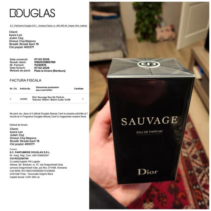 Dior sauvage eau de parfum 100ml, Sieraden, Tassen en Uiterlijk, Uiterlijk | Parfum, Nieuw, Ophalen of Verzenden