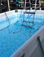 Zwembad + warmtepomp, Ophalen, Gebruikt, 200 tot 300 cm, 80 tot 120 cm