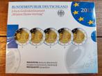 Duitsland 5 x 2 euro Proof 2013 ADGFJ  50 jr Elysee Verdrag, Ophalen of Verzenden, Duitsland, 2 euro, Setje