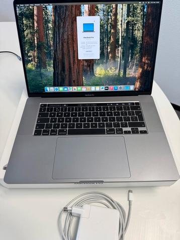 MacBook Pro 16 inch 2019 Touchbar 2,6GHz i7 16GB/512GB beschikbaar voor biedingen