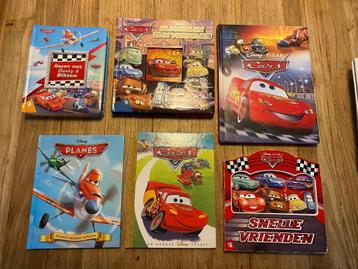 6 Cars en Planes kinderboeken (Disney) dusty bliksem etc