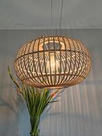 Hanglamp bamboe, Huis en Inrichting, Lampen | Hanglampen, Ophalen, Zo goed als nieuw, Minder dan 50 cm