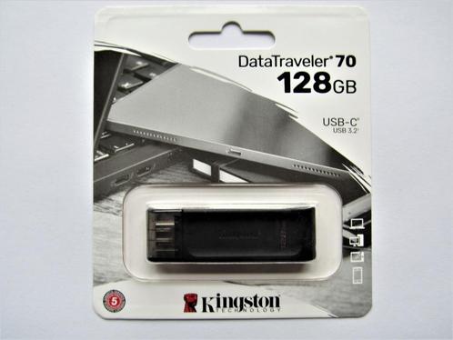 Kingston USB C 3.1 stick 128GB nieuw, Computers en Software, USB Sticks, Nieuw, 128 GB, Ophalen of Verzenden