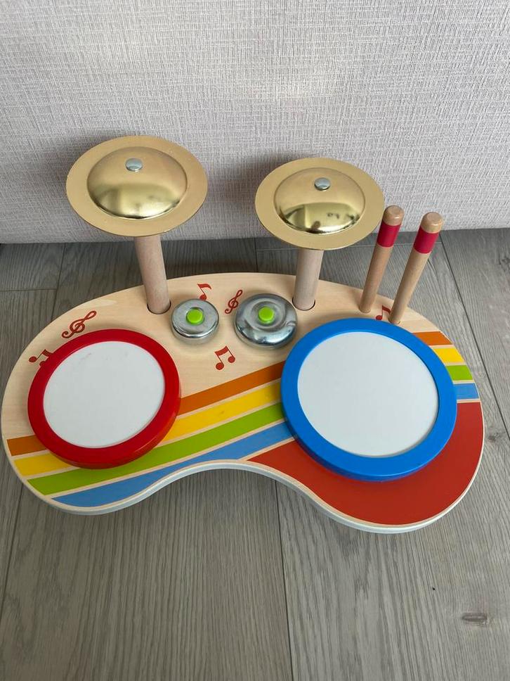 Drumstel - Playtive Lidl, Kinderen en Baby's, Speelgoed | Overig, Zo goed als nieuw, Jongen of Meisje, Ophalen of Verzenden