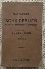 Catalogus der schilderijen rijksmuseum amsterdam, 1934, Ophalen of Verzenden, Gelezen, Schilder- en Tekenkunst
