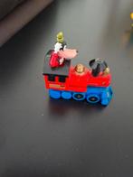 Te Koop Goofy in trein, Ophalen of Verzenden, Goofy of Pluto, Zo goed als nieuw, Beeldje of Figuurtje