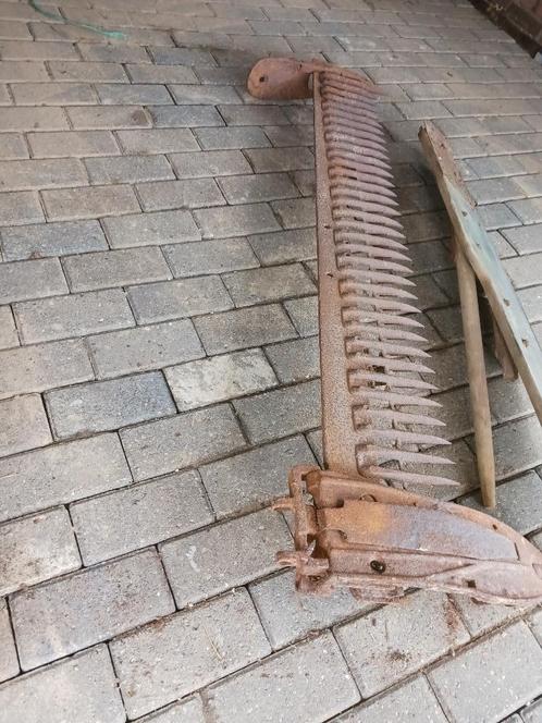 antieke maaibalk + maaibord, Antiek en Kunst, Antiek | Gereedschap en Instrumenten, Ophalen