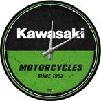 Kawasaki Motorcycles 1953 reclame klok wandklok wanddeco