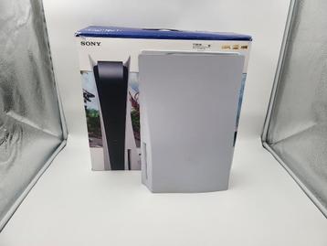 Sony Playstaion 5 Disk +Controller Blauw + Doos |Nette Staat beschikbaar voor biedingen