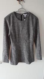 Grijze trui met lange mouwen,uitlopend,H & M, maat 32, nieuw, Kleding | Dames, Truien en Vesten, Ophalen, Nieuw, Maat 34 (XS) of kleiner