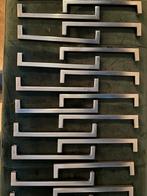 RVS Keukengrepen - Boormaat 192mm, Ophalen of Verzenden, Gebruikt, Rvs, Klink of Kruk