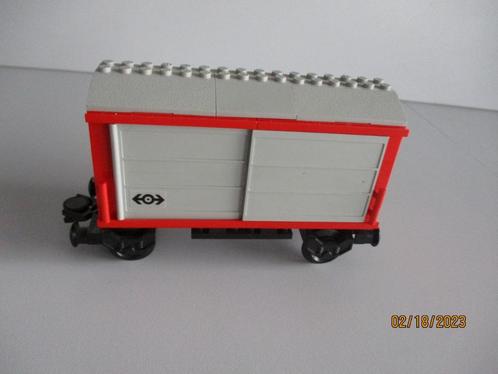 LEGO RODE 9 volt 4563 Goederenwagon in perfecte staat!!., Kinderen en Baby's, Speelgoed | Duplo en Lego, Zo goed als nieuw, Lego