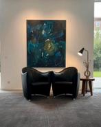 Leolux Sjamaan set - Design klassieker, Ophalen, Gebruikt, Minder dan 150 cm, Leer