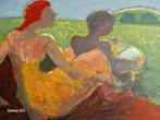 Schilderij Ineka Croon, Antiek en Kunst, Ophalen