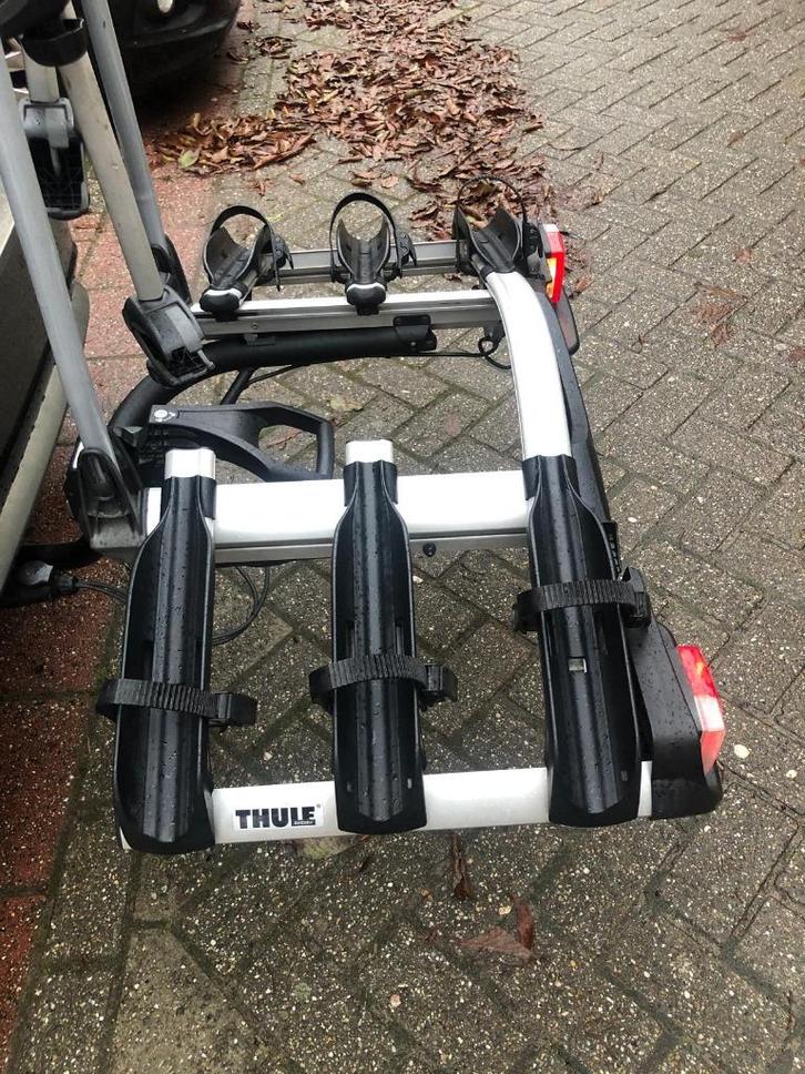 Fietsendrager Thule EW G2 923, Auto diversen, Fietsendragers, Gebruikt, Trekhaakdrager, 3 fietsen of meer, Ophalen