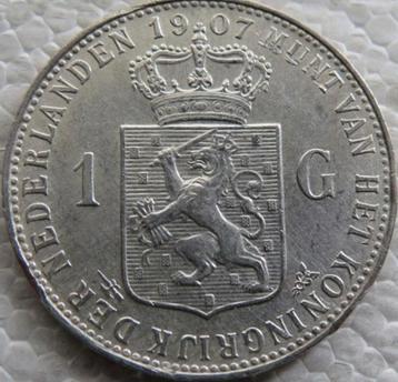 Gulden 1907 & Halve gulden 1898 beschikbaar voor biedingen