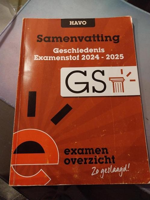 Geschiedenis samenvatting examenstof, Boeken, Schoolboeken, Gelezen, Geschiedenis, HAVO, Ophalen of Verzenden