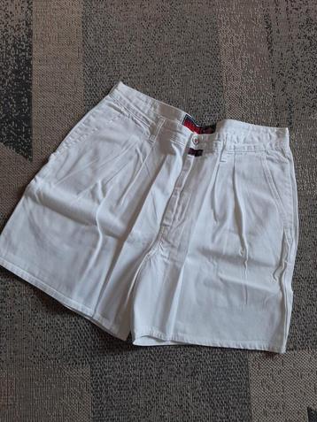 Bogart witte heren korte broek. Maat 38 inch. beschikbaar voor biedingen