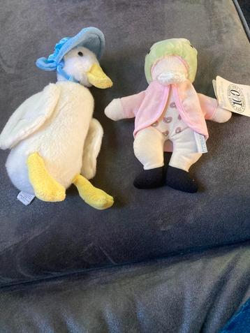 Prachtige knuffels van Beatrix Potter