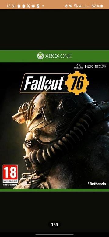 Xbox Fallout 76 beschikbaar voor biedingen