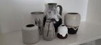 Set vintage vazen, Huis en Inrichting, Woonaccessoires | Vazen, Gebruikt, Overige kleuren, Aardewerk of Porselein, Ophalen of Verzenden