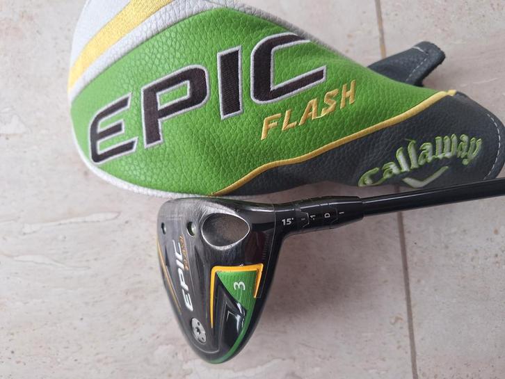 Callaway Epic Flash fairway wood (houten 3), Sport en Fitness, Golf, Club, Callaway, Ophalen of Verzenden