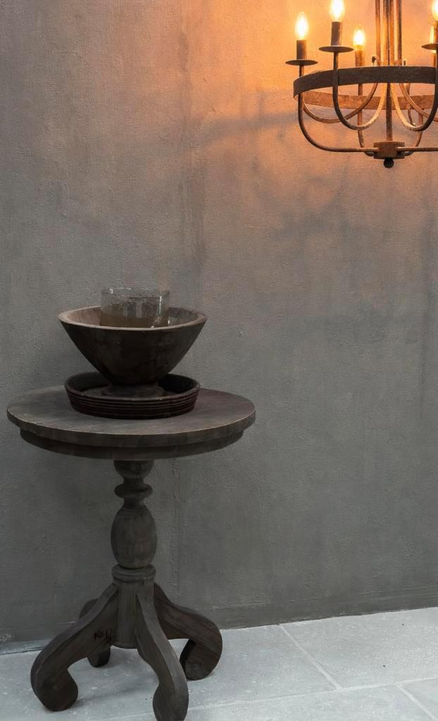 Hoffz wijntafel, Huis en Inrichting, Tafels | Bijzettafels, Nieuw, Rond, 60 cm of meer, Minder dan 55 cm, Ophalen of Verzenden