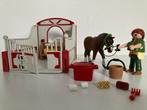 Playmobil 5108 Shire met paardenbox, Ophalen of Verzenden, Zo goed als nieuw, Complete set