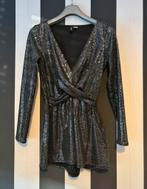 Glitter jumpsuit, Kleding | Dames, Positiekleding, Divided, Overige typen, Zwart, Ophalen of Verzenden