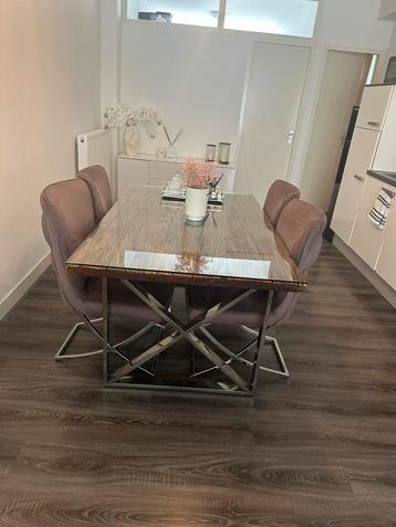 Eetkamerstoelen - Set van 4 beschikbaar voor biedingen