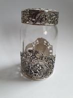 zilveren houder met deksel voor evt. (jampot), Antiek en Kunst, Ophalen of Verzenden, Zilver