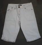 Goede witte korte broek met bruine stiksels, maat 38-40, Maat 38/40 (M), Kort, Wit, Ophalen of Verzenden
