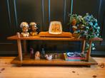 Stokkenkast laag VINTAGE, Ophalen, Gebruikt, 50 tot 100 cm, 25 tot 50 cm