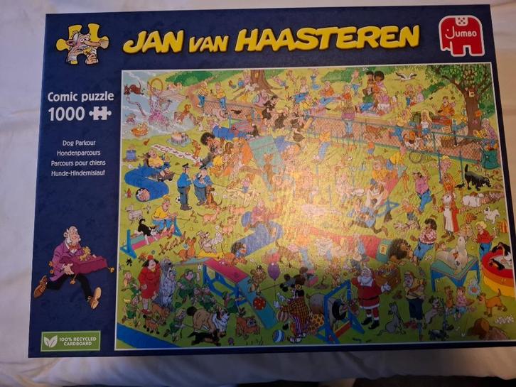 te koop puzzels jan van haasteren 1000 stukjes, Hobby en Vrije tijd, Denksport en Puzzels, Zo goed als nieuw, 500 t/m 1500 stukjes