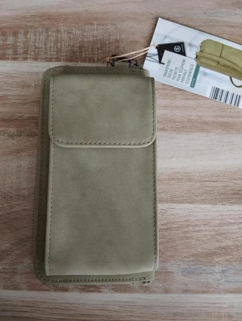 telefoontasje tasje portemonnee groen nieuw, Sieraden, Tassen en Uiterlijk, Portemonnees, Nieuw, Groen, Ophalen of Verzenden