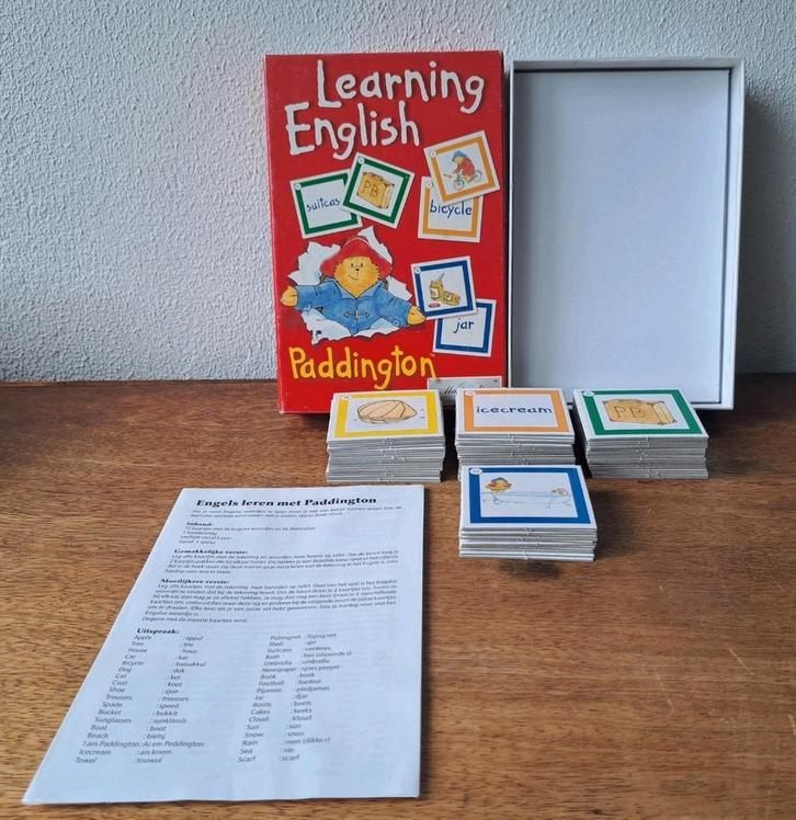 Memory Learning English Paddington 2003, Kinderen en Baby's, Speelgoed | Educatief en Creatief, Zo goed als nieuw, Ophalen of Verzenden