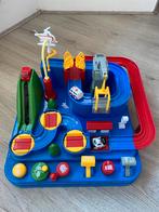 Play it auto speelgoed racebaan incl drie auto’s, Ophalen, Zo goed als nieuw